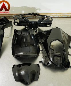 In chuyển nước, sơn nhúng Carbon nhựa nhám xe máy Honda SH Liên hệ: 0973581102