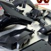 in chuyển nước, sơn nhúng xe honda Dream vân carbon