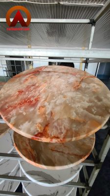 in chuyển nước, sơn nhúng mặt bàn Composite
