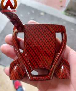 In chuyển nước, sơn nhúng gậy GOLF vân Carbon đỏ